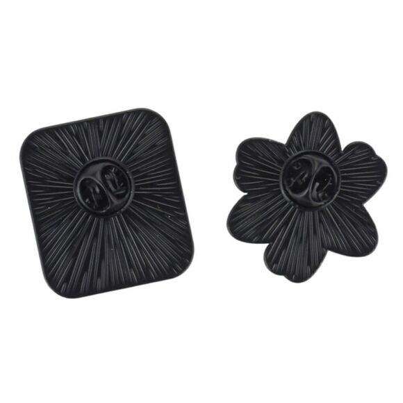 U Style Backpack Pins, Multicolor Science/Chemistry Theme, Set of 2 - Picture 3 of 3